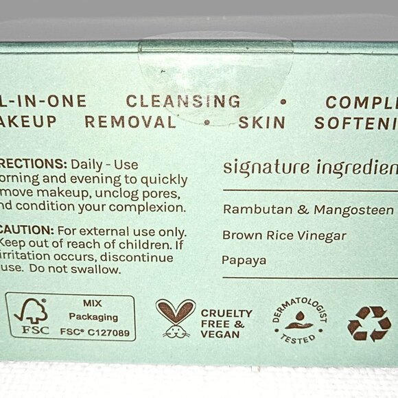 Kindness Beauty Oil to Milk Cleansing Balm with Brown Rice Vinegar - Picture 2 of 3